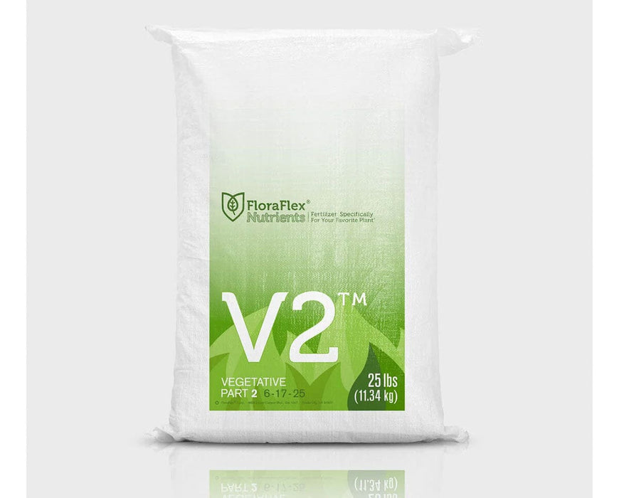 FloraFlex V2 Nutrients 25lb Bag – Vegetative Part 2 Fertilizer 6-17-25.