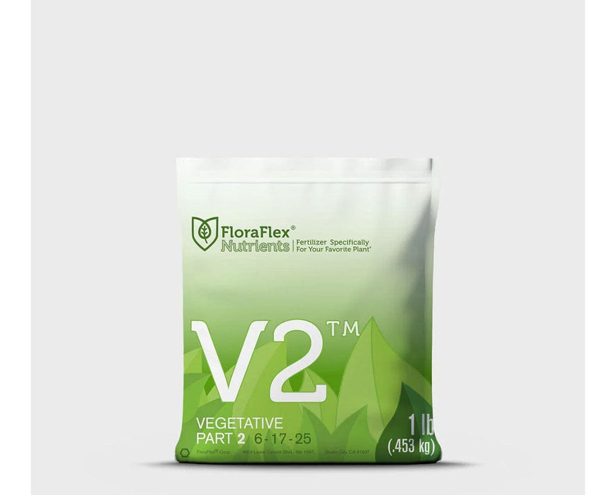 FloraFlex V2 Nutrients 1lb Bag – Vegetative Part 2 Fertilizer 6-17-25.