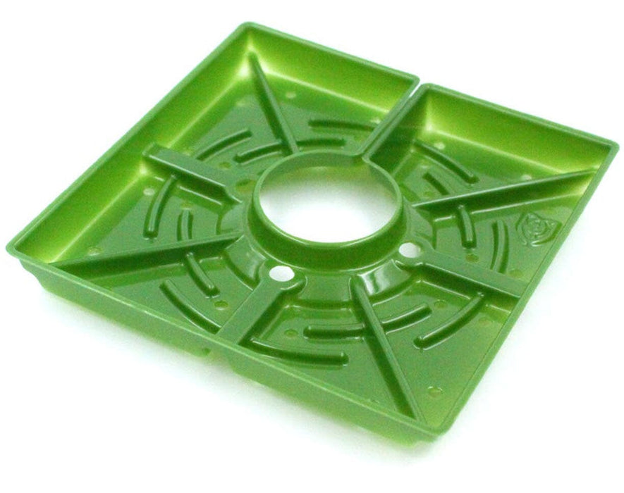 Single FloraFlex Square Matrix unit showing maze pattern design for even nutrient and water distribution.