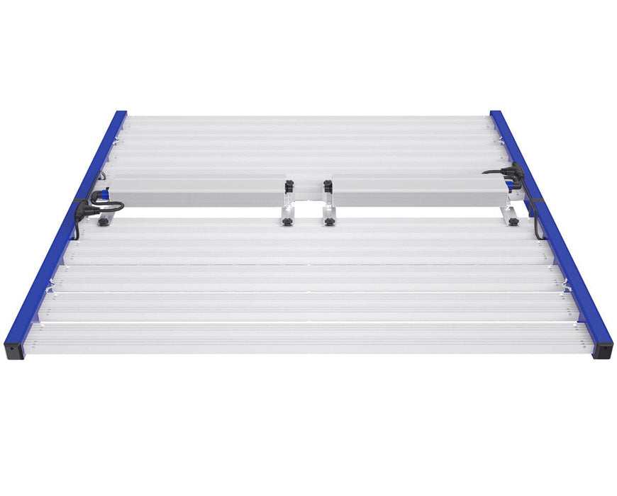 Rear view of Tarantula Explorer Ultra LED grow light with dual drivers and commercial bar layout.