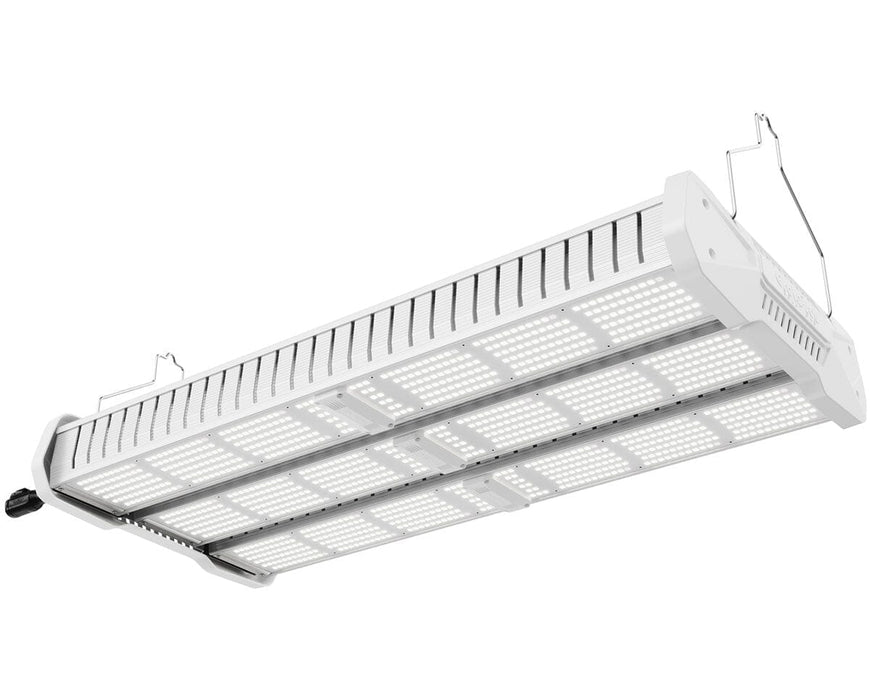 Overview angle of Grow Pros AK-HB 1 to 1 HPS replacement LED grow light on a white background.