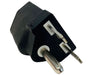 Black 120V to 240V power adapter plug with durable design for Grower’s Choice grow lights.