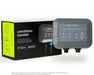 Universal Dimmer product next to retail packaging, compatible with app control via Access Point.
