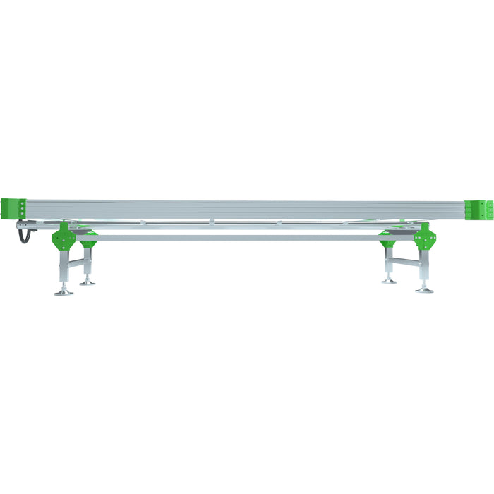 GrowPros 4′ Rolling Benches Gen II with extendable lengths and height options