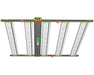 Angled top view of 5x5 CHAMELEON grow light showing full LED array, sleek frame, and wide canopy coverage.