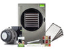 Harvest Right X-Large Home Pro Freeze Dryer with oil-free pump, stainless steel trays, and food storage accessories.