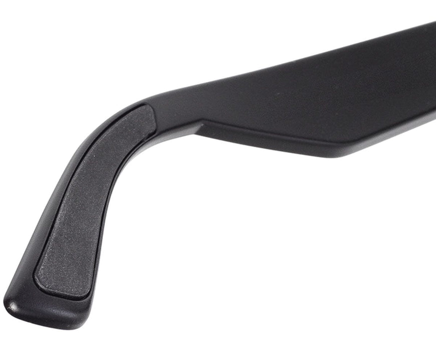 Method Seven Evolution FX2 matte black temple tip with ergonomic grip design for comfortable all day wear.