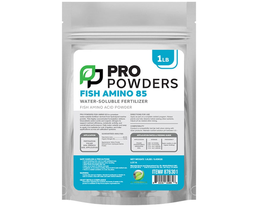 Pro Powders Fish Amino 85 (Fish Amino Acid Powder)