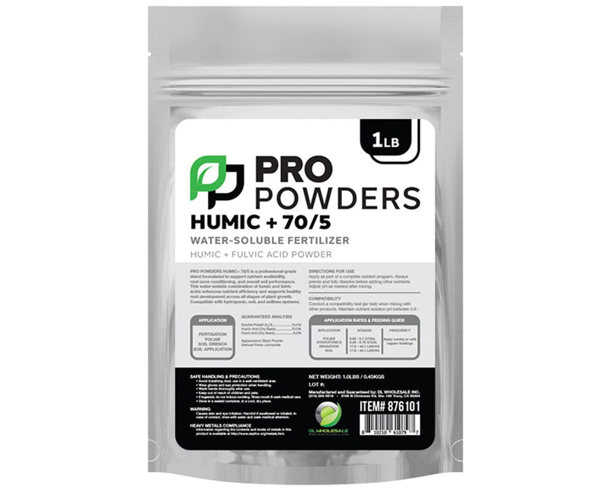 Pro Powders Humic + 70/5 (Humic & Fulvic Acid Powder)