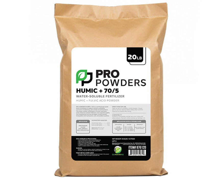 Pro Powders Humic + 70/5 (Humic & Fulvic Acid Powder)