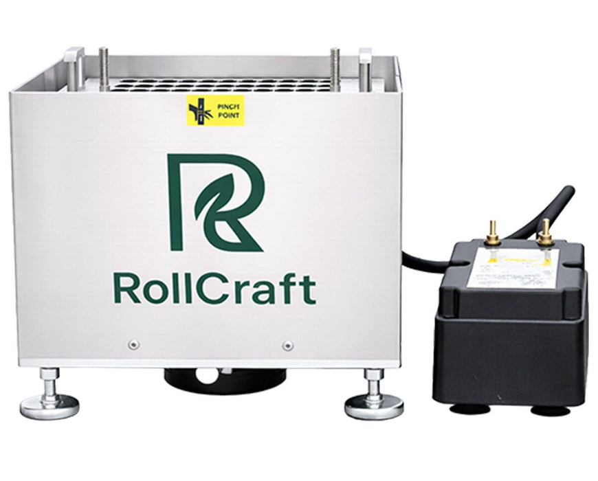 RollCraft MRB automated pre roll filling machine 10000 cones per day capacity with nitrogen compaction system