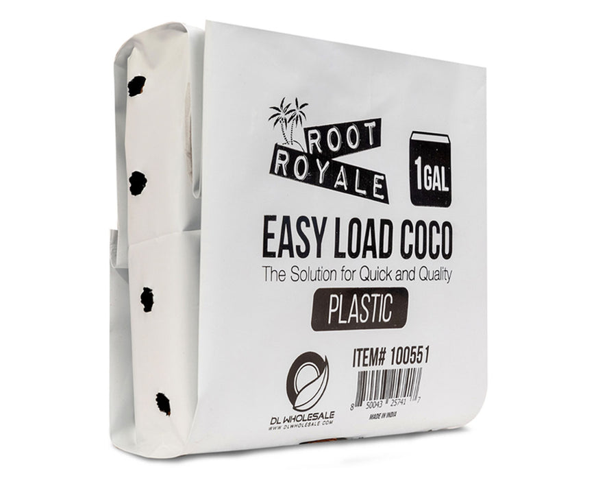 Root Royale Easy Load Coco Plastic Grow Bags