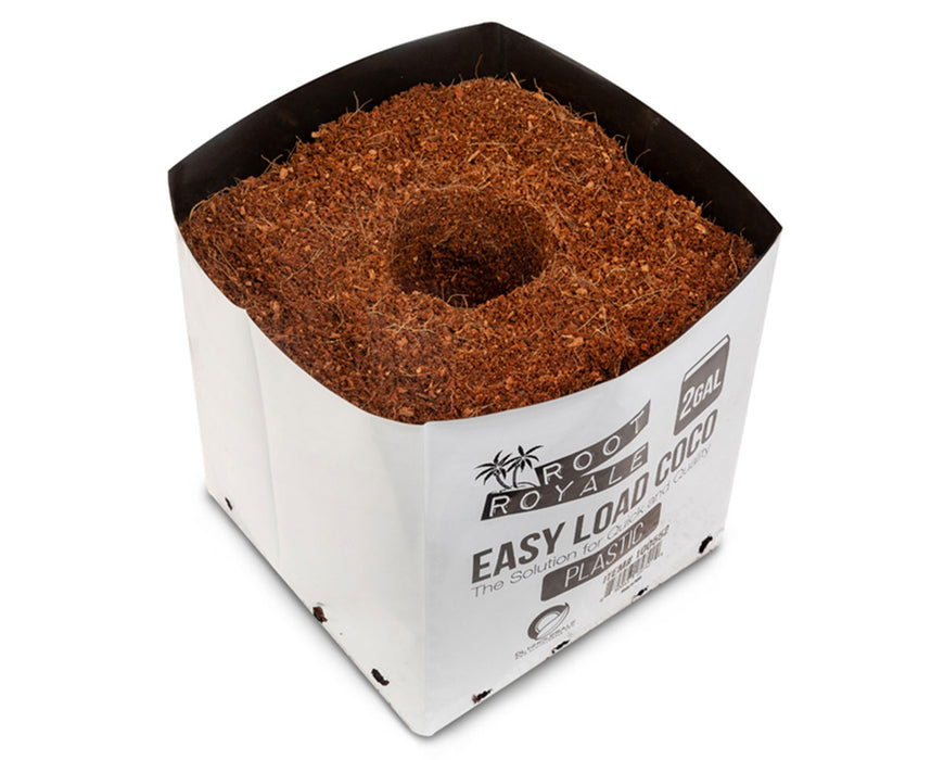 Root Royale Easy Load Coco Plastic Grow Bags