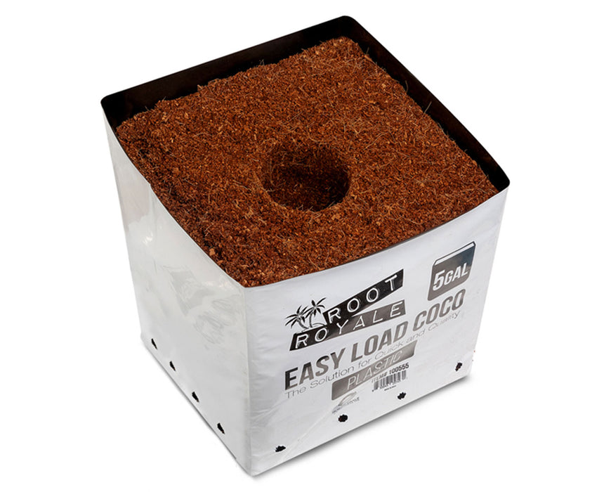 Root Royale Easy Load Coco Plastic Grow Bags