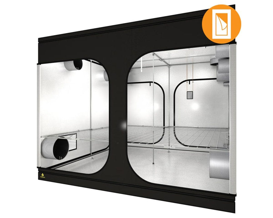 Modern indoor Secret Jardin Dark Room 300 v3 with black exterior on a white background.