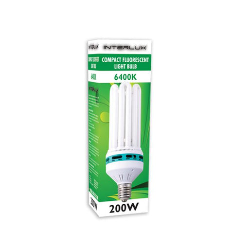 Interlux 200 Watt CFL Bulb (6400K Cool White) Fluorescent Light Grow Light Central