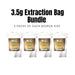 NugSmasher 3.5 Gram Rosin Extraction Bag Bundle - 12 Packs Rosin Press NugSmasher