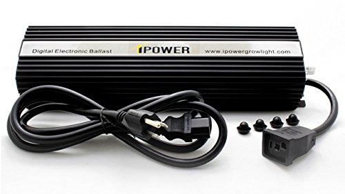 iPower 600 Watt HPS Only Air Cooled Hood Grow Light Kit HID Light iPower
