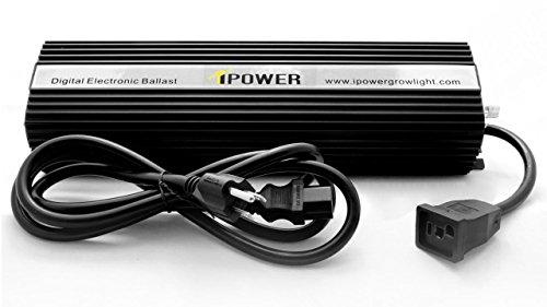 iPower 1000 Watt HPS Only Air Cooled Tube Hood Reflector Grow Light Kit HID Light iPower