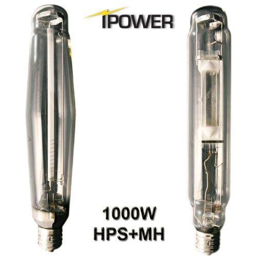 iPower 1000 Watt HPS and MH Air Cooled Hood Grow Light Kit HID Light iPower