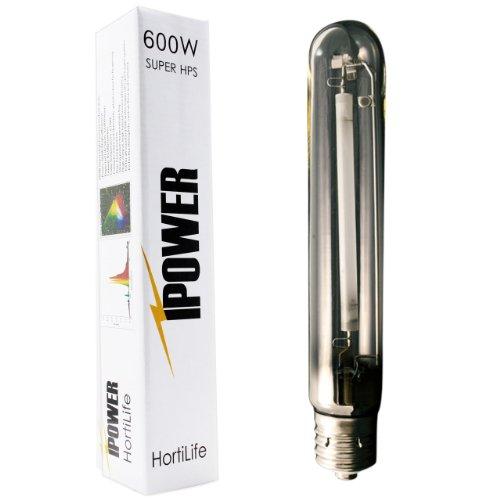 iPower 600 Watt HPS Only XXL Air Cooled Tube Hood Reflector Grow Light Kit HID Light iPower