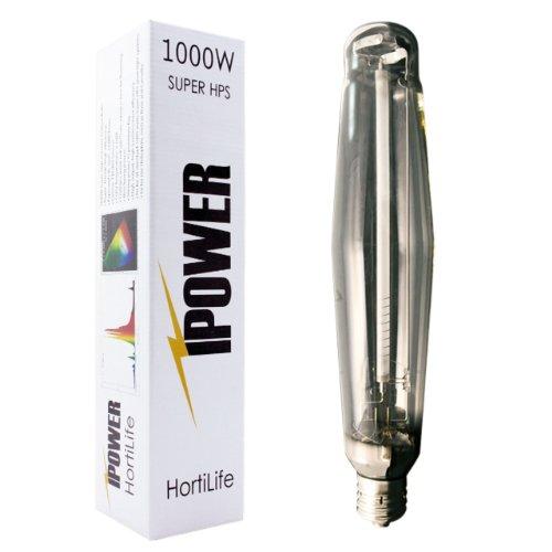 iPower 1000 Watt HPS Only XXL Air Cooled Tube Hood Reflector Grow Light Kit HID Light iPower