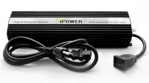 iPower 600 Watt HPS and MH XXL Air Cooled Tube Hood Reflector Grow Light Kit HID Light iPower