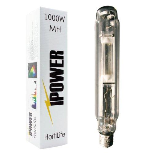 iPower 1000 Watt HPS and MH XXL Air Cooled Tube Hood Reflector Grow Light Kit HID Light iPower