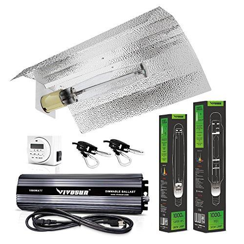 Vivosun 1000 Watt HPS and MH Wing Reflector Kit