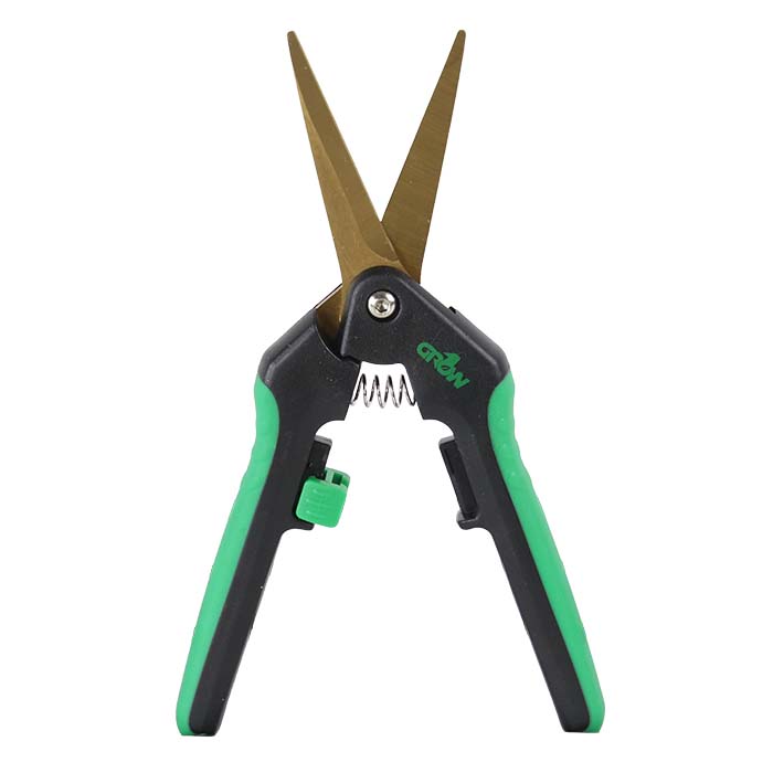 Grow1 Titanium Trimming Shears, Curved Blade scissors - Image 2