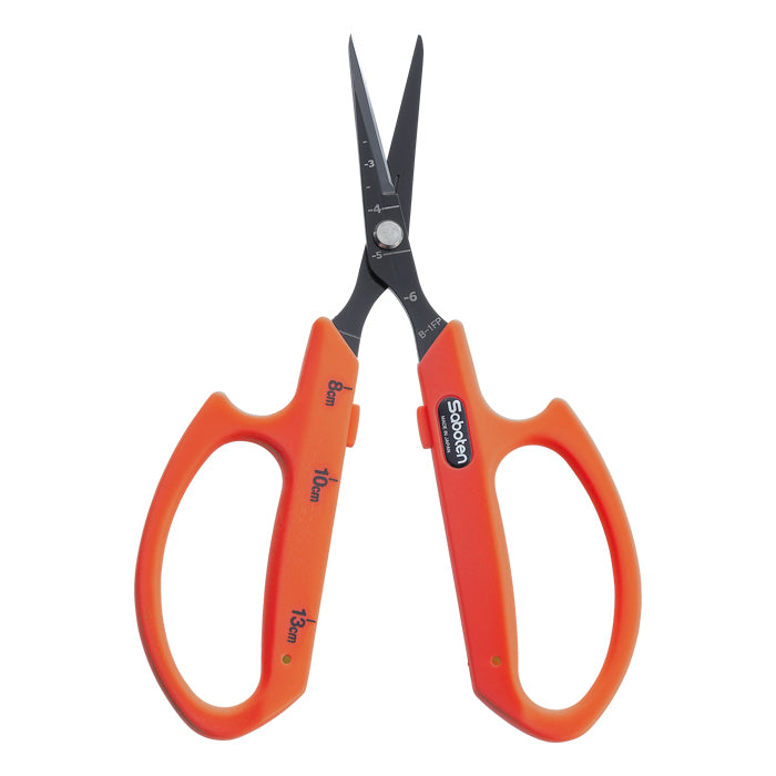 Saboten Trimming Shears Scissors Trimmers Saboten Orange Straight