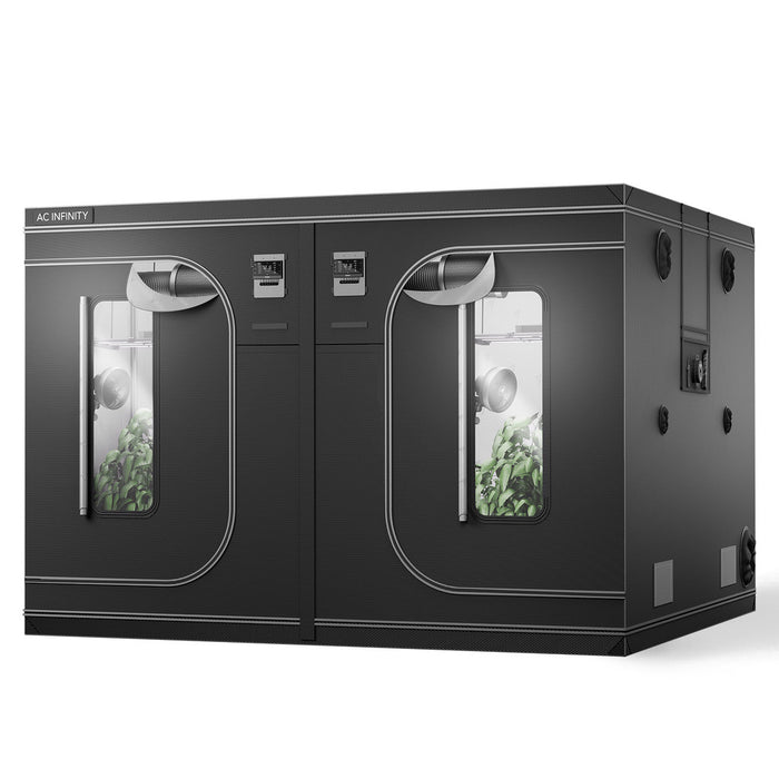AC Infinity CLOUDLAB 811, Advance Grow Tent 10x10, 2000D Diamond Mylar Canvas, 120