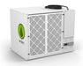 White Anden A710V3 industrial dehumidifier with dual front air filters and a black power cord.
