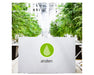 Anden A320V3 dehumidifier in a commercial grow room, positioned on the floor with cannabis plants in the background.