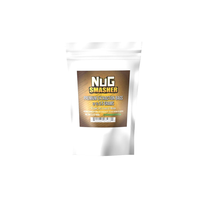 NugSmasher 3.5 Gram Rosin Extraction Mini Bag Bundle - 4 Packs of Each Size Rosin Press NugSmasher