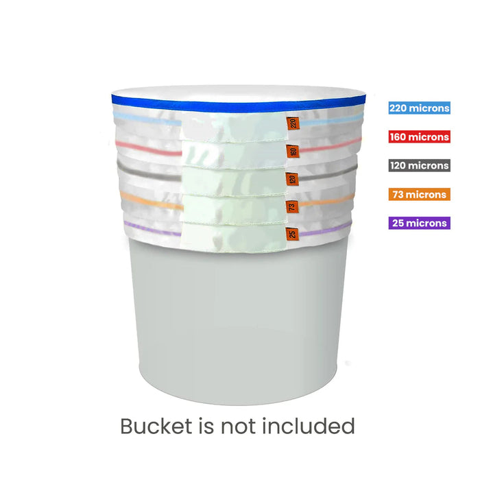 Hash Filter ROSINEER Ice Bubble Hash Extraction Filter Bag Set, 5 Mesh Sizes - 5 a ...