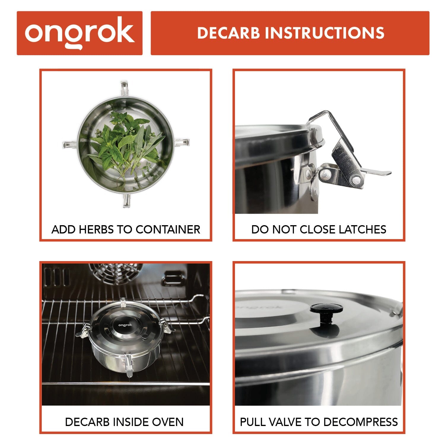 ONGROK Decarboxylation Machine