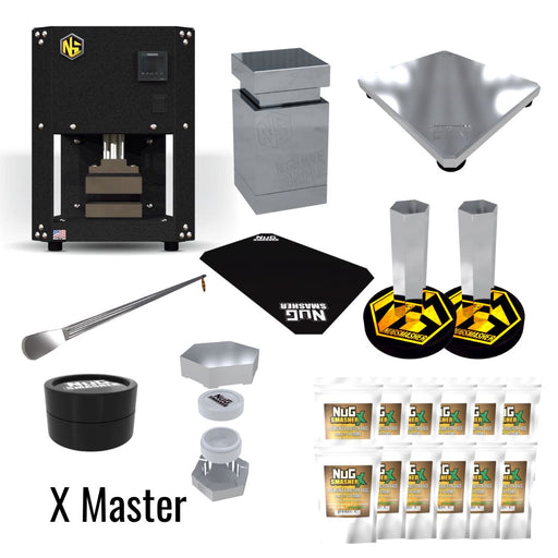 NugSmasher X Master Combo Set (All-In-One Starter Kit) Rosin Press NugSmasher