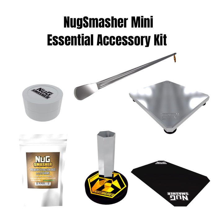 NugSmasher Mini Rosin Press Essential Accessory Kit Rosin Press NugSmasher