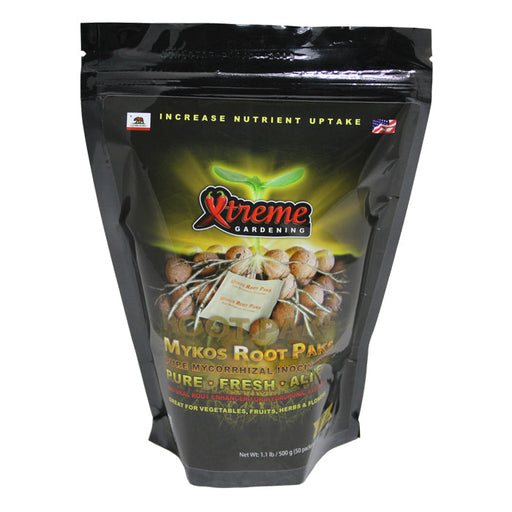 Xtreme Gardening MYKOS ROOT PAKS Great For Hydro Nutrients Xtreme Gardening