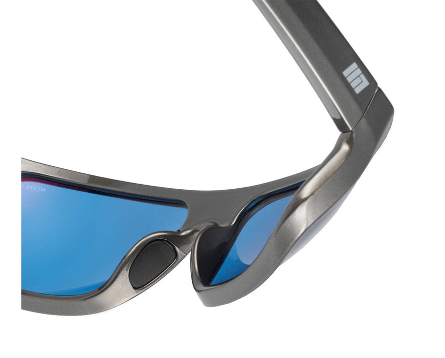 Underside detail showing nose pads and inner frame of Method Seven Citadel HPS glasses.