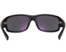 Interior view of Method Seven Resistance 2 sunglasses revealing purple-tinted lenses and wraparound frame.