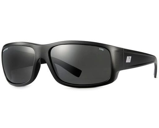 Method Seven Resistance 2 Sun Polarized glasses with dark lenses and matte black wraparound frame.