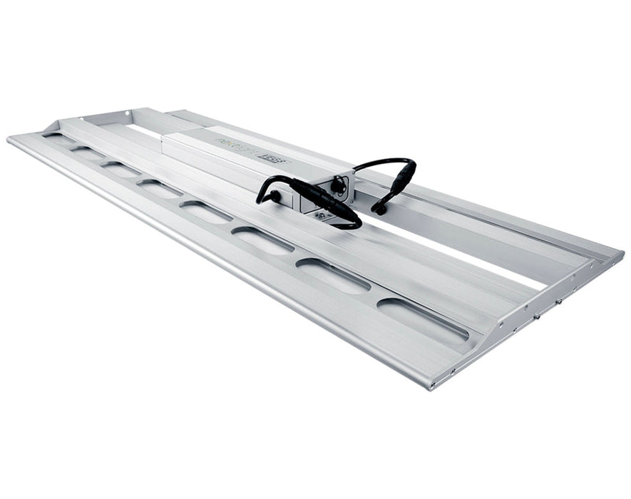 Rear angle emphasizing heat sink fins and driver wiring.