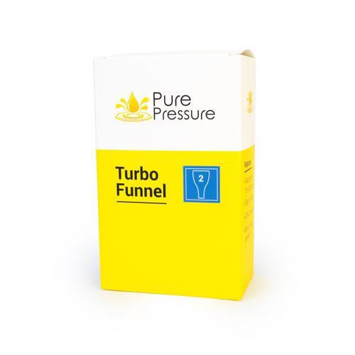 PurePressure Food Grade Polypropylene Turbo Funnel Rosin Press PurePressure 2 Inch