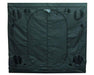 Fully closed Secret Jardin Intense 120 grow tent with zipped black canvas exterior and multiple ventilation ports.