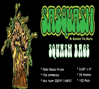 Sasquash Squash Bags 2.25" x 4" (100 Pack)