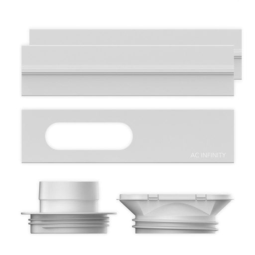 Window Duct Kit, Adjustable Vent Port For Inline Fans Climate Control AC Infinity 