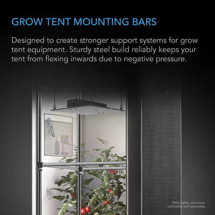 ac infinity grow tent 2x4 AC-Infinity Grow Tent Mounting Bars, High Airflow CFM Kit, 2'X4'