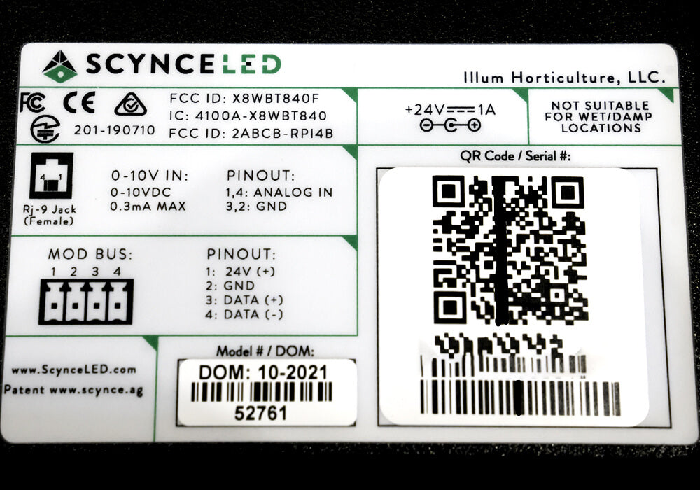 Scynce ECHO Air Control Hub LED light Scynce